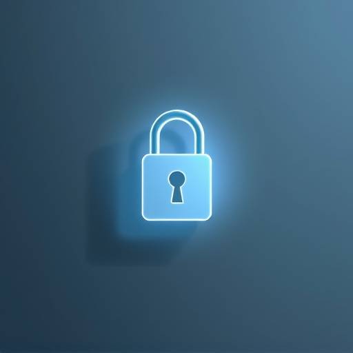 Lock icon symbolizing data security and privacy